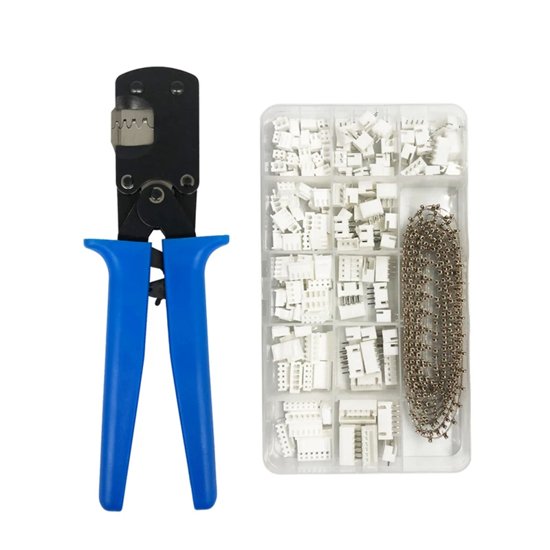 

460 Pcs DuPont Terminal SET & Crimping Pliers 0.08-0.5mm 28-20 AWG Crimp Range Crimper XH2.54/PH2.0/ZH1.5/SH1.0/ 2.0/2510 Tools