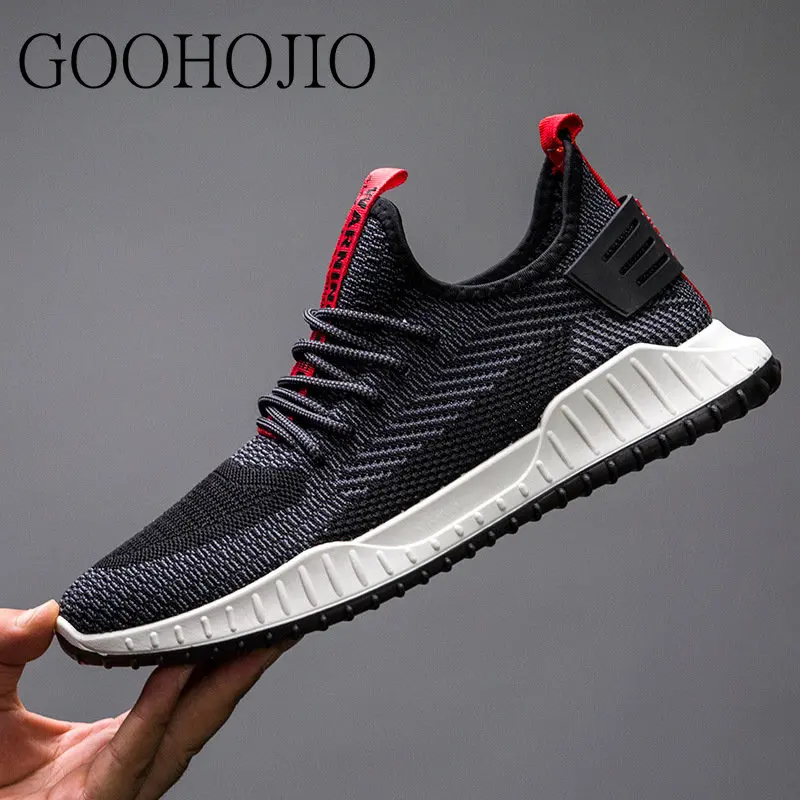 

New Men Casual Shoes Male Ourdoor Jogging Trekking Sneakers Lace Up Breathable Shoes Men Comfortable Light Soft Hard-Wearing