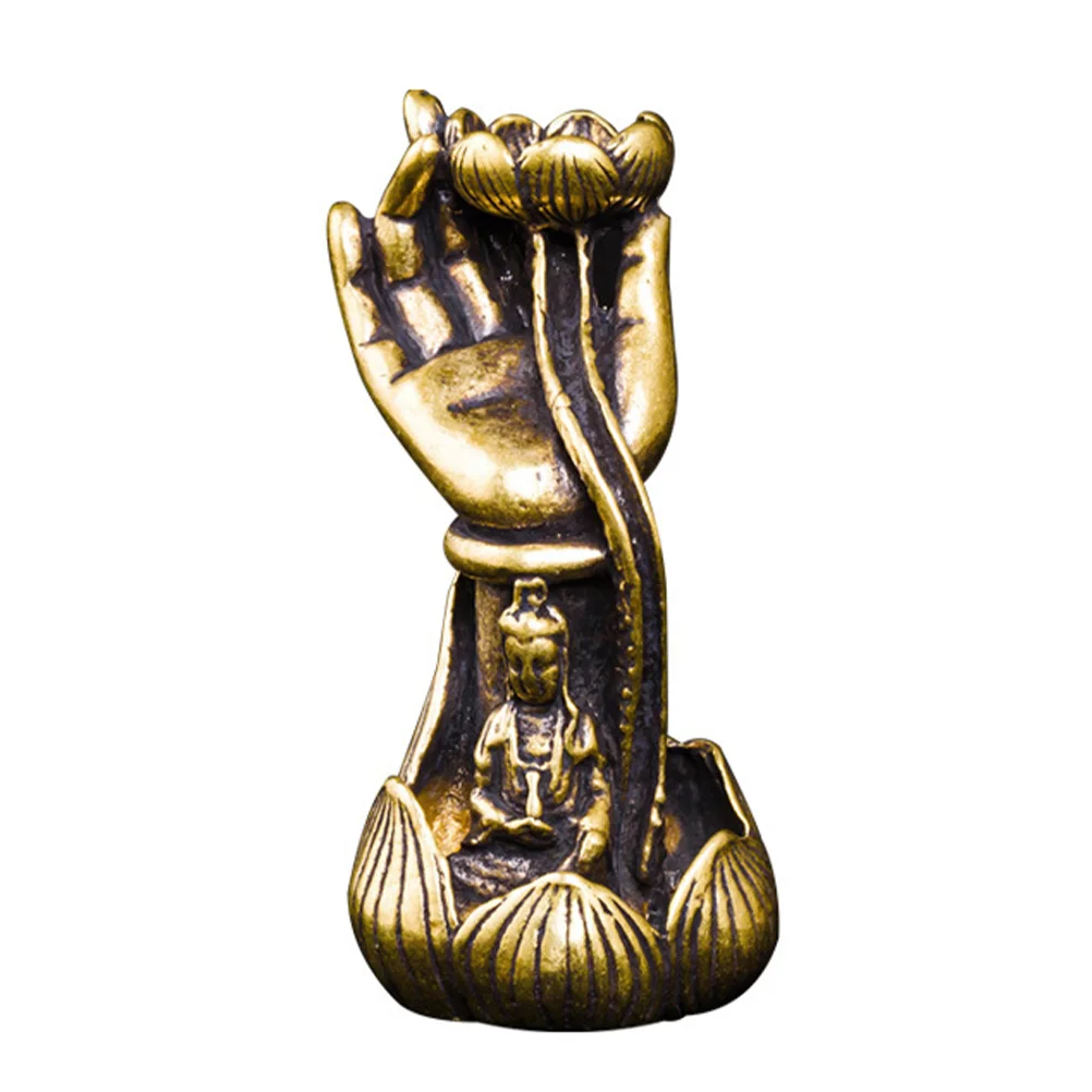 Backflowcone Holder Furnace Burner Lotus Ash Catcher Monk Stand Stick Aroma Bowl Tray Censer Mini Home Brass Fragrance Statue
Backflowcone Holder Furnace Burner Lotus Ash Catcher Monk Stand Stick Aroma Bowl Tray Censer Mini Home Brass Fragrance Statue