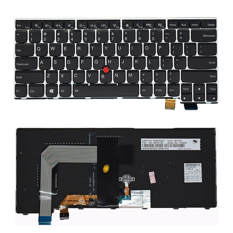 Новая Подсветка клавиатуры для ноутбука Lenovo T460S T470S ThinkPad 13 2nd Silver Frame
Новая Подсветка клавиатуры для ноутбука Lenovo T460S T470S ThinkPad 13 2nd Silver Frame