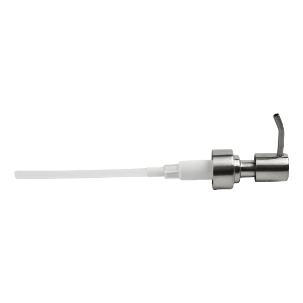 Stainless Steel Pump Head 1/2 Pcs Accessories Bathroom Brushed Dispenser Head Nozzles Kitchen Liquid Replacement
Stainless Steel Pump Head 1/2 Pcs Accessories Bathroom Brushed Dispenser Head Nozzles Kitchen Liquid Replacement
