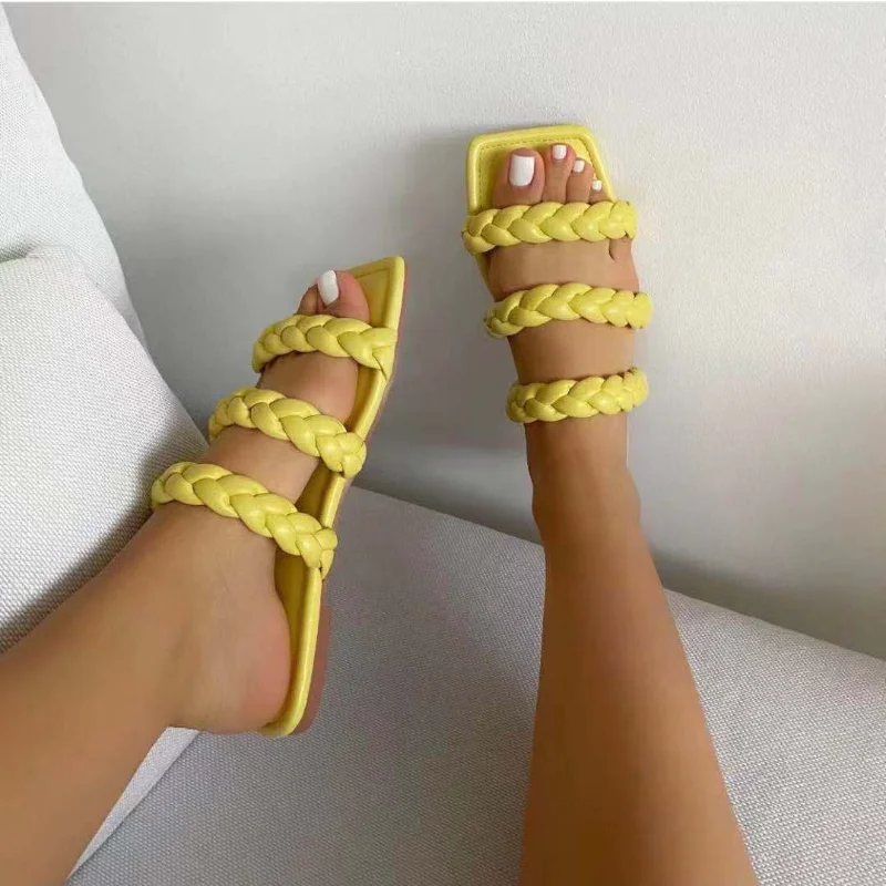 Woman's Slippers 2023 Summer New Fashion Open Toed Slides Female Beach Soft Rome Casual Luxury Shoes for Women Zapatos De Mujer
Woman's Slippers 2023 Summer New Fashion Open Toed Slides Female Beach Soft Rome Casual Luxury Shoes for Women Zapatos De Mujer