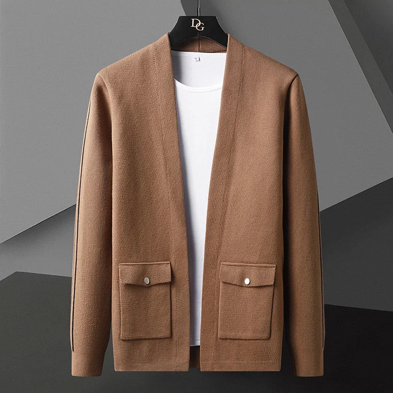 2023 Fall Line Decoration Knitting Cardigan Man Long Sleeve Slim Fit Sweater Male Garment Coat Noel Kazak Heren
2023 Fall Line Decoration Knitting Cardigan Man Long Sleeve Slim Fit Sweater Male Garment Coat Noel Kazak Heren