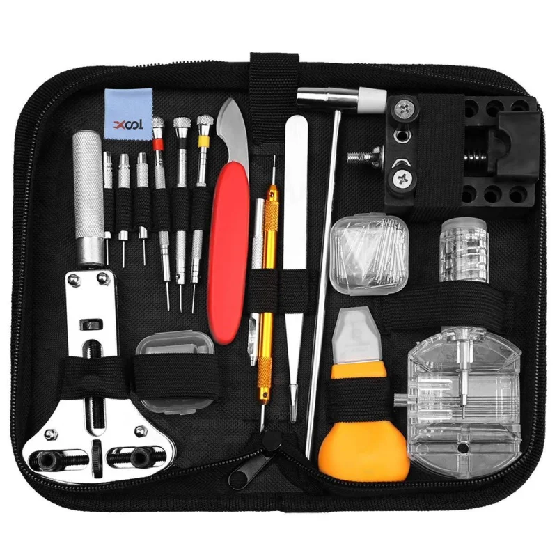 Repair Table Tool147-Piece Set Repair Kit Set Open Watch Back Cover to Change the Battery Simple Repair 
Repair Table Tool147-Piece Set Repair Kit Set Open Watch Back Cover to Change the Battery Simple Repair