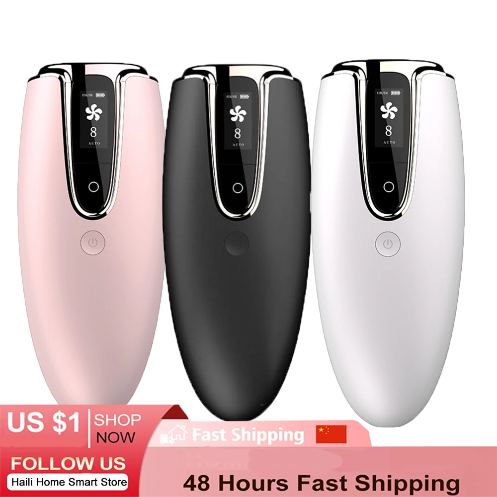 IPL Laser Epilator Machine Hair Removal Painless LED Facial lip Pubic Hair Body Permanent Epilator neuk Machine Home Appliance
IPL Laser Epilator Machine Hair Removal Painless LED Facial lip Pubic Hair Body Permanent Epilator neuk Machine Home Appliance