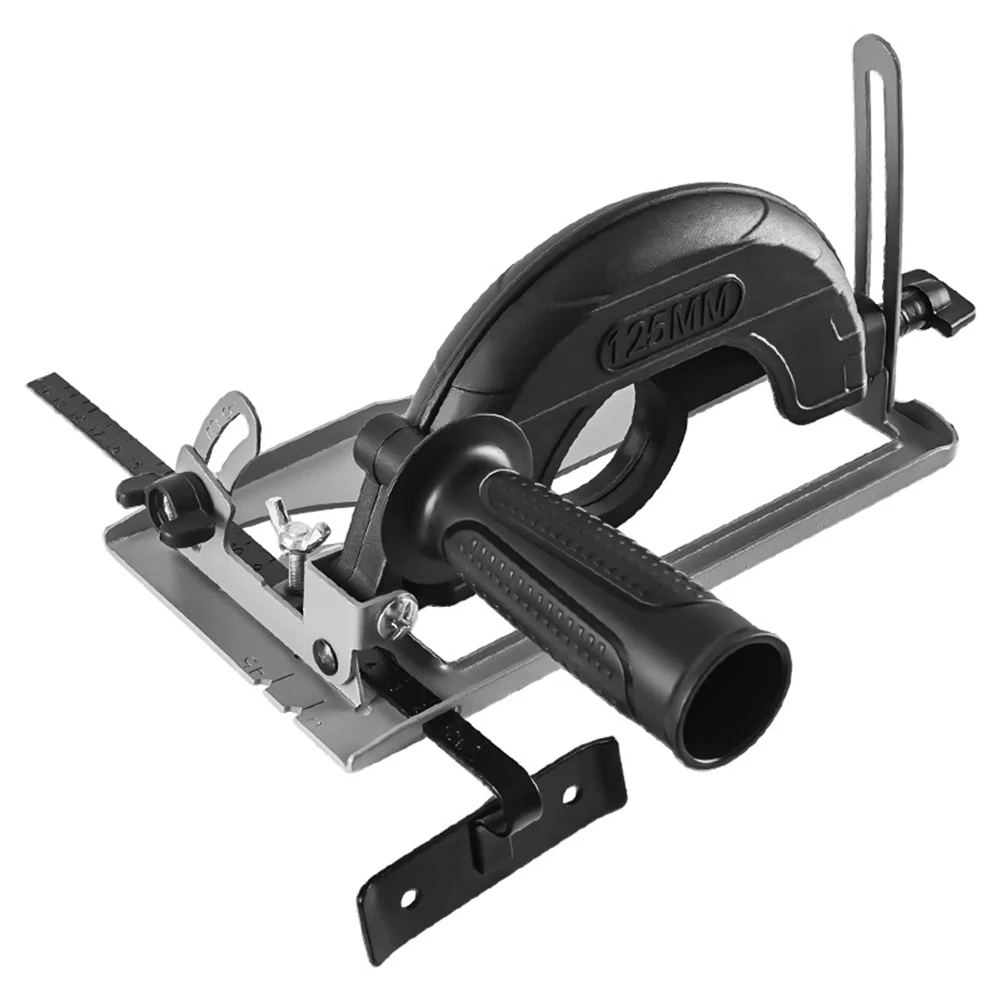 Adjustable 45° Dust Free Cutting Depth Positioning Bracket Angle Grinder Retrofit Cutting Machine Slotting Base For 100-125MM
Adjustable 45° Dust Free Cutting Depth Positioning Bracket Angle Grinder Retrofit Cutting Machine Slotting Base For 100-125MM