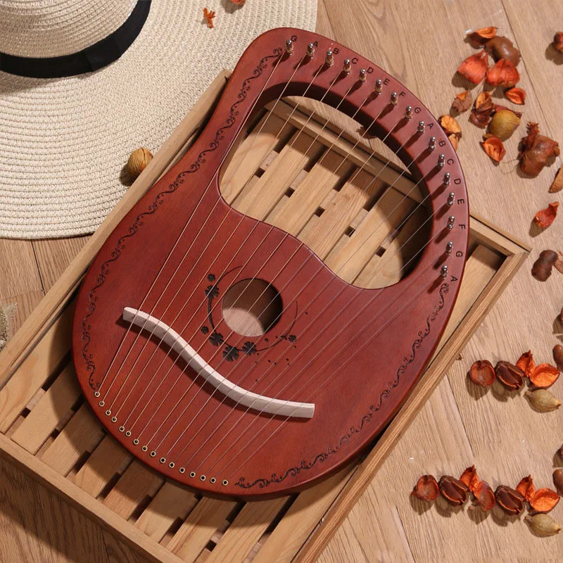 Ethnic Vintage Lira Harp 10 Strings Children Veneer Unusual Mini Instrument Tuning Saiteninstrumente Easy Music Instrument
Ethnic Vintage Lira Harp 10 Strings Children Veneer Unusual Mini Instrument Tuning Saiteninstrumente Easy Music Instrument