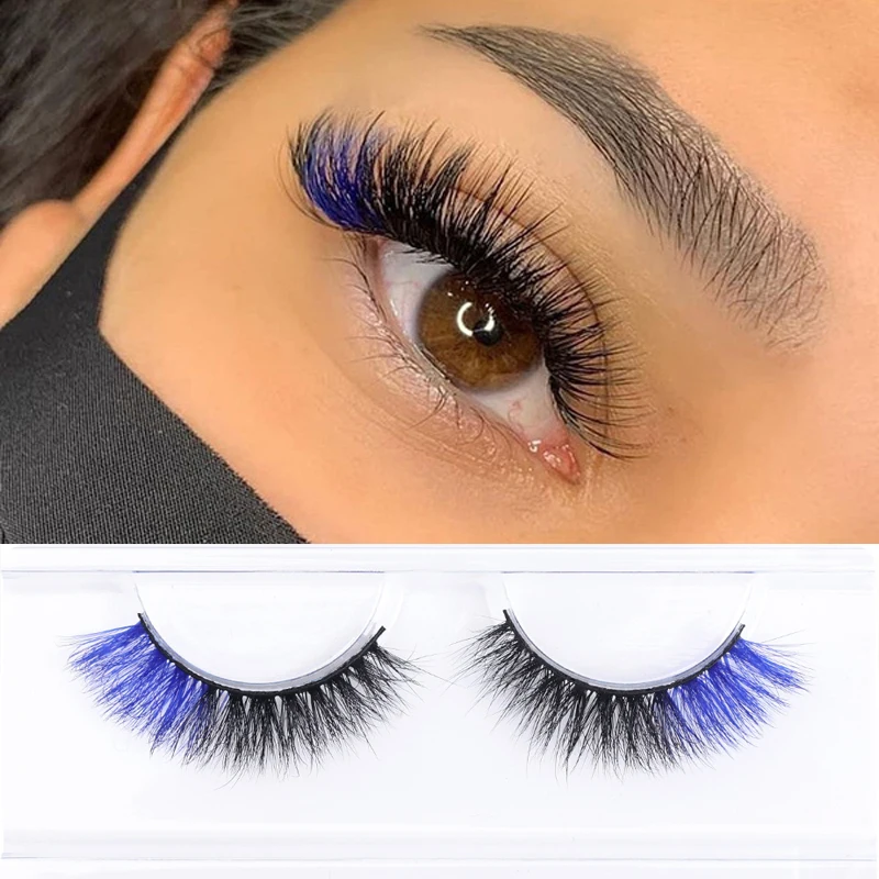 3D Colorful Eyelashes Mix Color Red Blue Purple Pink False Eyelashes Natural Fluffy Soft Lashes Eye Lash Extension Makeup Tools
3D Colorful Eyelashes Mix Color Red Blue Purple Pink False Eyelashes Natural Fluffy Soft Lashes Eye Lash Extension Makeup Tools