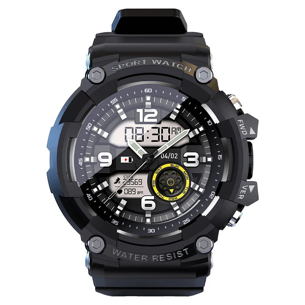 LOKMAT Smart Watch ATTACK 2 Sport Support Bluetooth 4.1 Calls Fitness Tracker Heart Rate Monitor Touch Screen Smartwatches
LOKMAT Smart Watch ATTACK 2 Sport Support Bluetooth 4.1 Calls Fitness Tracker Heart Rate Monitor Touch Screen Smartwatches
