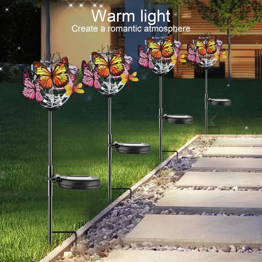 1 Set Beautiful Garden Butterfly Lamp Easy to Install Garden Solar Light Automatic Charging Decorative
1 Set Beautiful Garden Butterfly Lamp Easy to Install Garden Solar Light Automatic Charging Decorative