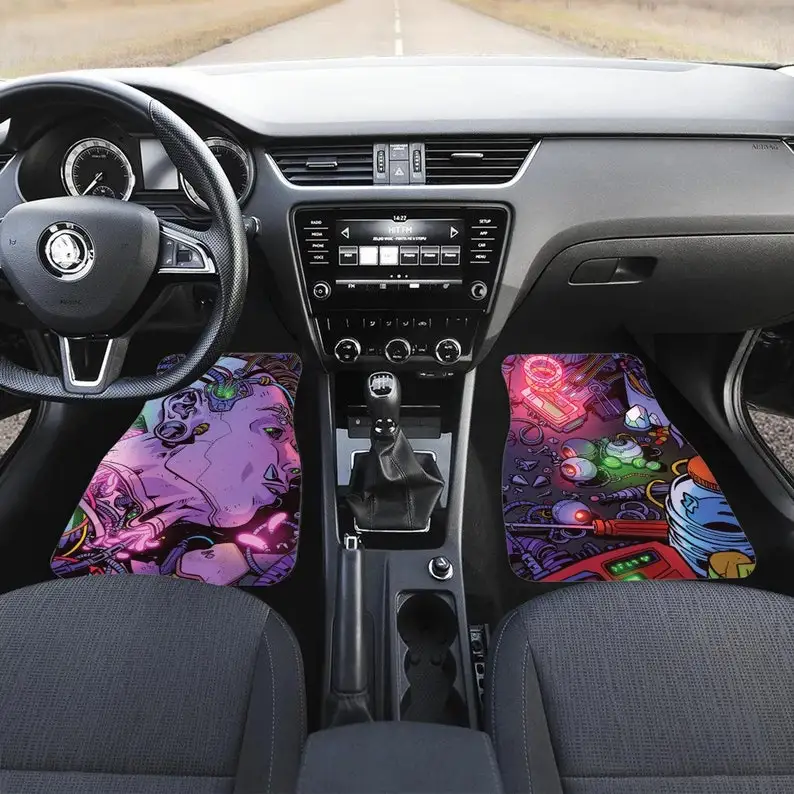 Sci Fi Anime Robert AI Car Mats, Neon Futuristic car accessories, Cyber Car Decor, gamer car floor mat
Sci Fi Anime Robert AI Car Mats, Neon Futuristic car accessories, Cyber Car Decor, gamer car floor mat