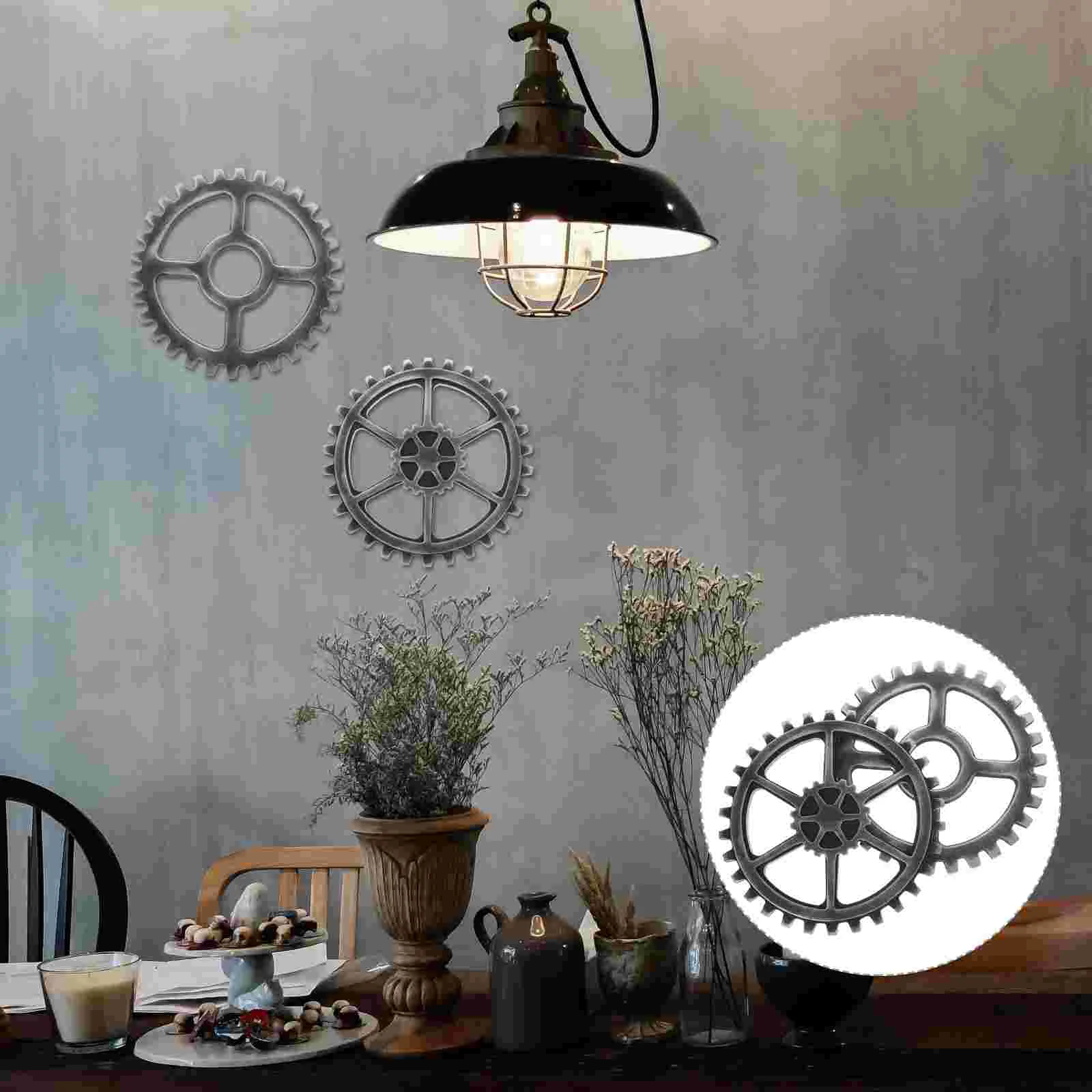 2 Pcs Wooden Wheel Round Gear Wall Hanging Retro Office Decorations Juneteenth Pendant
2 Pcs Wooden Wheel Round Gear Wall Hanging Retro Office Decorations Juneteenth Pendant