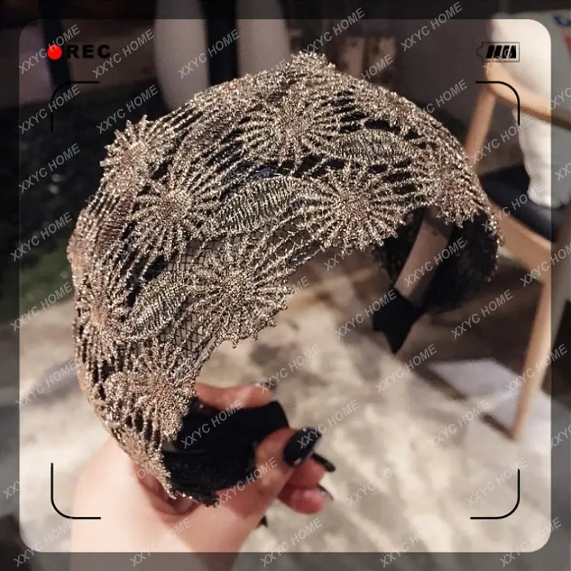 Hairpin Adult Female Summer Cover Gray Hair Hair Band Outing Headband Wide Brim Hair Band South Korea Hair Pressing
Hairpin Adult Female Summer Cover Gray Hair Hair Band Outing Headband Wide Brim Hair Band South Korea Hair Pressing