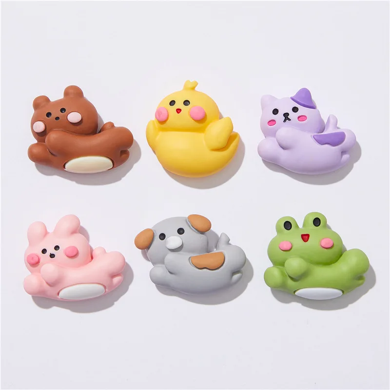 Кавайный Кабошон из смолы, Мультяшные животные с плоским основанием, аксессуары для самостоятельного изготовления ювелирных изделий, милый Скрапбукинг, украшения
Кавайный Кабошон из смолы, Мультяшные животные с плоским основанием, аксессуары для самостоятельного изготовления ювелирных изделий, милый Скрапбукинг, украшения