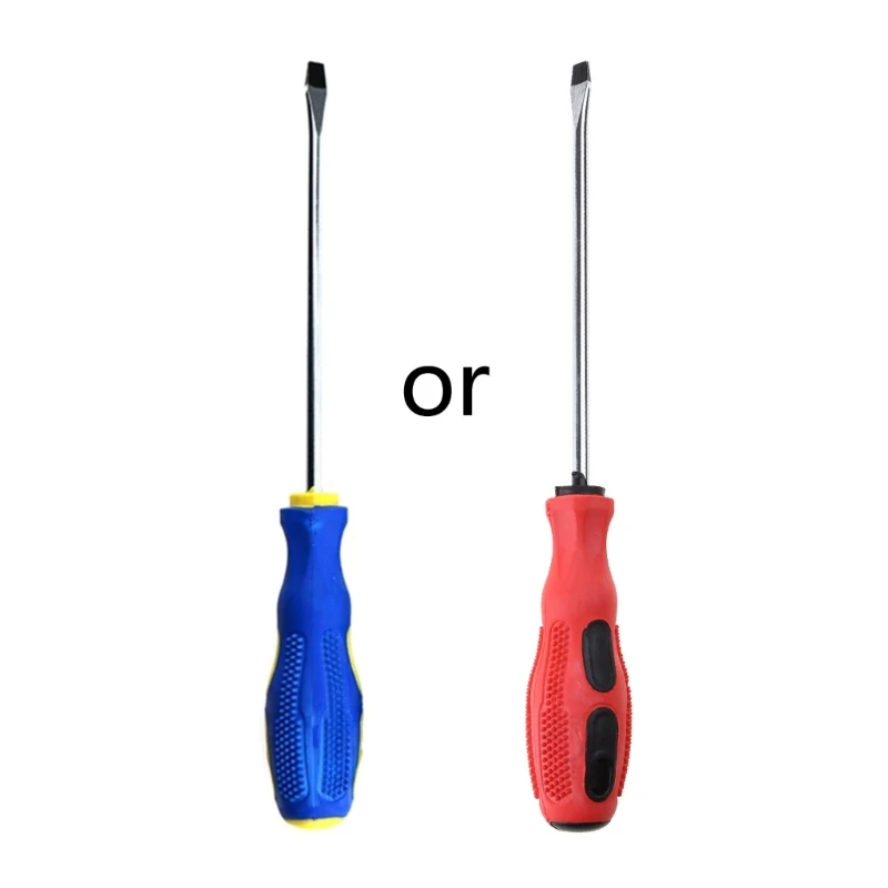 Slotted Cross-head Screwdriver Home Repair Tool Ergonomic Non-slip Handle