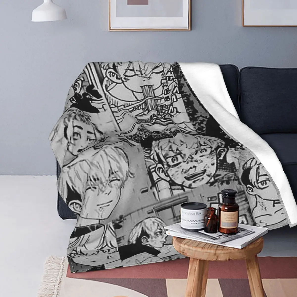 Plaid Tokyo Revengers Blanket Fleece Printed Hot Anime Cartoon Breathable Soft Throw Blankets for Bedding Office Bedding Throws
Plaid Tokyo Revengers Blanket Fleece Printed Hot Anime Cartoon Breathable Soft Throw Blankets for Bedding Office Bedding Throws