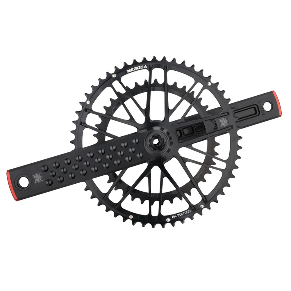Durable MEROCA DUB Road Bike Crankset 170mm Length 39/53T 2x10/11/12 speed with Lightweight Aluminum Alloy Material
Durable MEROCA DUB Road Bike Crankset 170mm Length 39/53T 2x10/11/12 speed with Lightweight Aluminum Alloy Material