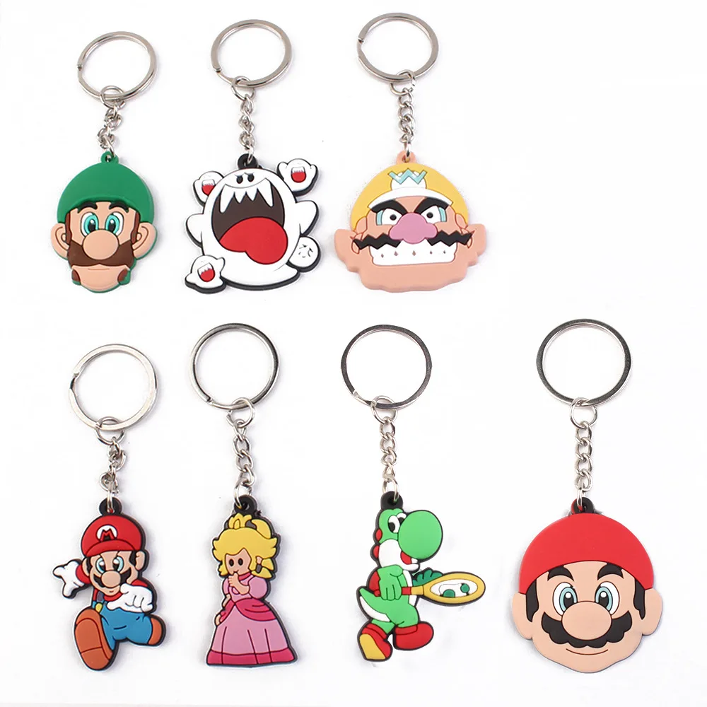Super Mario Game Cartoon Theme Mushroom Keychain High Quality Cute Silicone PVC Bag Pendant Doll Key Chain Children's Gifts
Super Mario Game Cartoon Theme Mushroom Keychain High Quality Cute Silicone PVC Bag Pendant Doll Key Chain Children's Gifts
