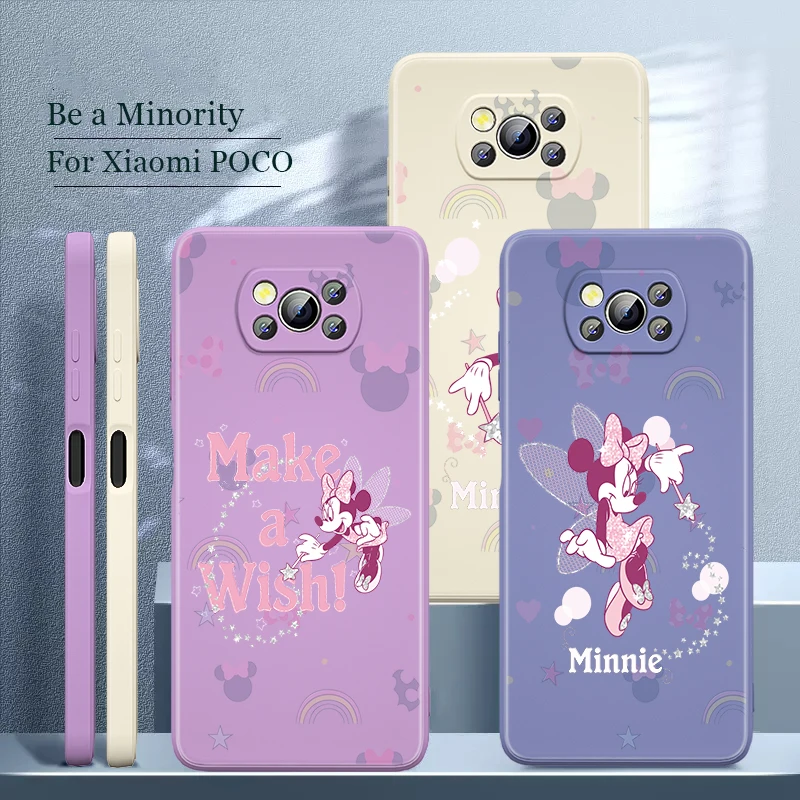 Popular Minnie Mouse For Xiaomi POCO M4 M3 M2 X3 F3 X3 C3 X2 NFC GT CC9 Civi Mix 3 4 Pro Liquid Silicone Shell Phone Case
Popular Minnie Mouse For Xiaomi POCO M4 M3 M2 X3 F3 X3 C3 X2 NFC GT CC9 Civi Mix 3 4 Pro Liquid Silicone Shell Phone Case