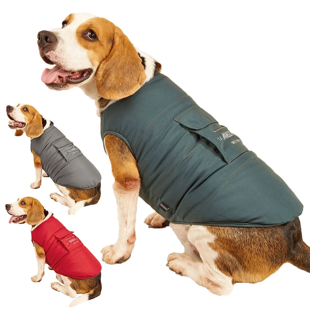 Winter Pet Dog Clothes Cold Weather Dog Outfit Warm Puppy Dog Vest Jacket Coat for Small Medium Large Dogs Reflective Waterproof
Winter Pet Dog Clothes Cold Weather Dog Outfit Warm Puppy Dog Vest Jacket Coat for Small Medium Large Dogs Reflective Waterproof