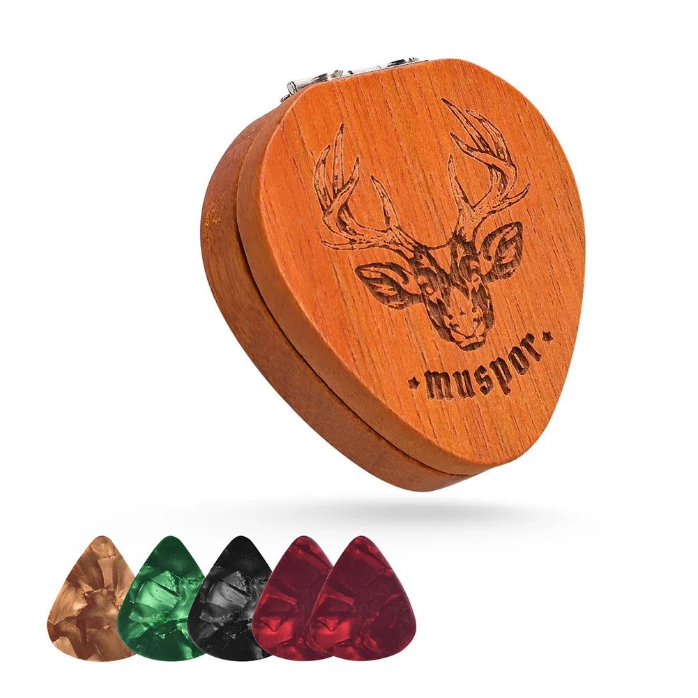 1pc Wood Pick Storage Box Gift Holder Guitar Picks Case Mahogany Wooden Box With 5pcs Random Picks Plectrum Casket 48x44x15mm
1pc Wood Pick Storage Box Gift Holder Guitar Picks Case Mahogany Wooden Box With 5pcs Random Picks Plectrum Casket 48x44x15mm