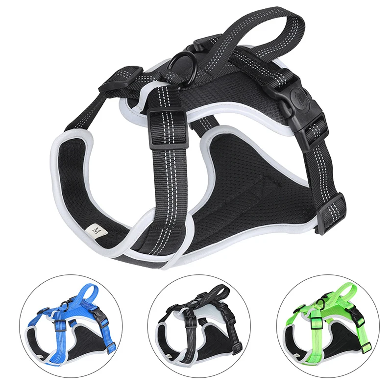 Adjustable Large Dog Harness Reflective Pet Dog Chest Strap Safety Durable Dogs Vest Harness For Bulldog Corgi Walking Supplies
Adjustable Large Dog Harness Reflective Pet Dog Chest Strap Safety Durable Dogs Vest Harness For Bulldog Corgi Walking Supplies