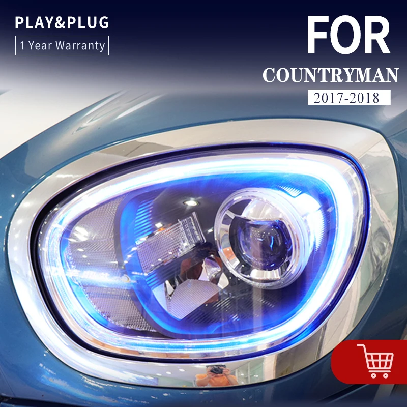 Accessories Headlight For MINI Countryman F60 LED Headlights 2017 2018 2019 Head Lamp Car Styling DRL Signal Projector Lens Auto
Accessories Headlight For MINI Countryman F60 LED Headlights 2017 2018 2019 Head Lamp Car Styling DRL Signal Projector Lens Auto