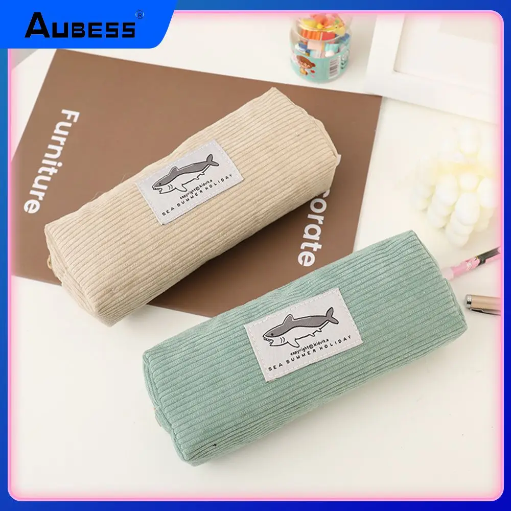 Large Opening Design Corduroy Pen Case About 35g School Pencil Pouch High-quality Corduroy Shark Pencil Case Kawaii Pen Bag
Large Opening Design Corduroy Pen Case About 35g School Pencil Pouch High-quality Corduroy Shark Pencil Case Kawaii Pen Bag