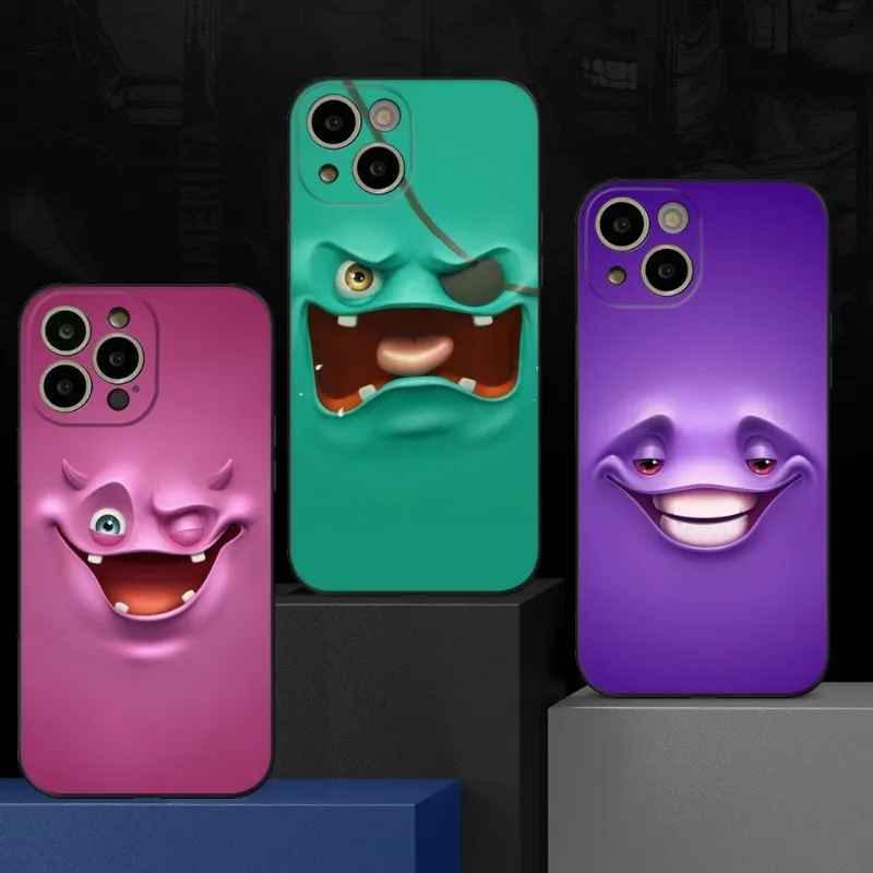con cara divertida para Phone Case FOR IPhone 14 13 11 12 Pro 8 7 Plus X 13 Pro MAX XR XS MINI Black Covers
con cara divertida para Phone Case FOR IPhone 14 13 11 12 Pro 8 7 Plus X 13 Pro MAX XR XS MINI Black Covers