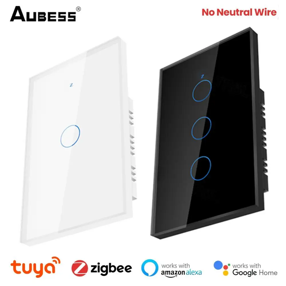 Tuya Smart Switch Zigbee Touch Sensor Wall Light Switches 110V/220V NO Neutral Wire Need Voice Control Support Alexa Google Home
Tuya Smart Switch Zigbee Touch Sensor Wall Light Switches 110V/220V NO Neutral Wire Need Voice Control Support Alexa Google Home