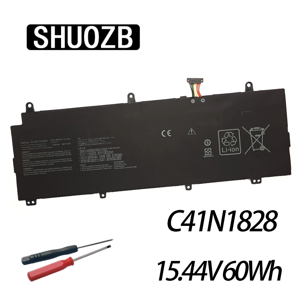 SHUOZB 15.44V C41N1828 Laptop Battery For ASUS Zephyrus S GX531 GX531GW GX531GV GX531GX GX531GXR GX531GW-AH76 GX531GW-ES007T New
SHUOZB 15.44V C41N1828 Laptop Battery For ASUS Zephyrus S GX531 GX531GW GX531GV GX531GX GX531GXR GX531GW-AH76 GX531GW-ES007T New