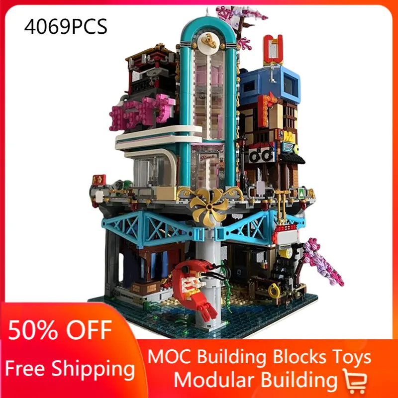 409PCS Karaoke Bar Modular MOC Creative street view Model Building Blocks Architecture DIY Education Assembly Model Toys Gifts
409PCS Karaoke Bar Modular MOC Creative street view Model Building Blocks Architecture DIY Education Assembly Model Toys Gifts