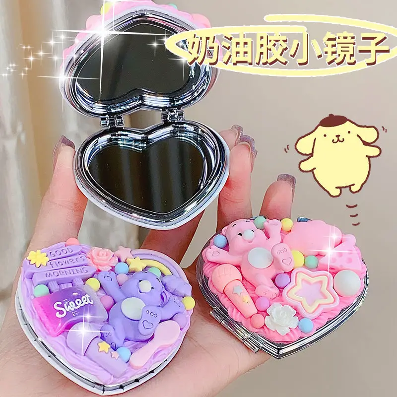 Hello Kitty Sanrio Kawaii круглые зеркала Kuromi очень удобные портативные Cinnamoroll двусторонние маленькие красивые складные подарки для макияжа
Hello Kitty Sanrio Kawaii круглые зеркала Kuromi очень удобные портативные Cinnamoroll двусторонние маленькие красивые складные подарки для макияжа