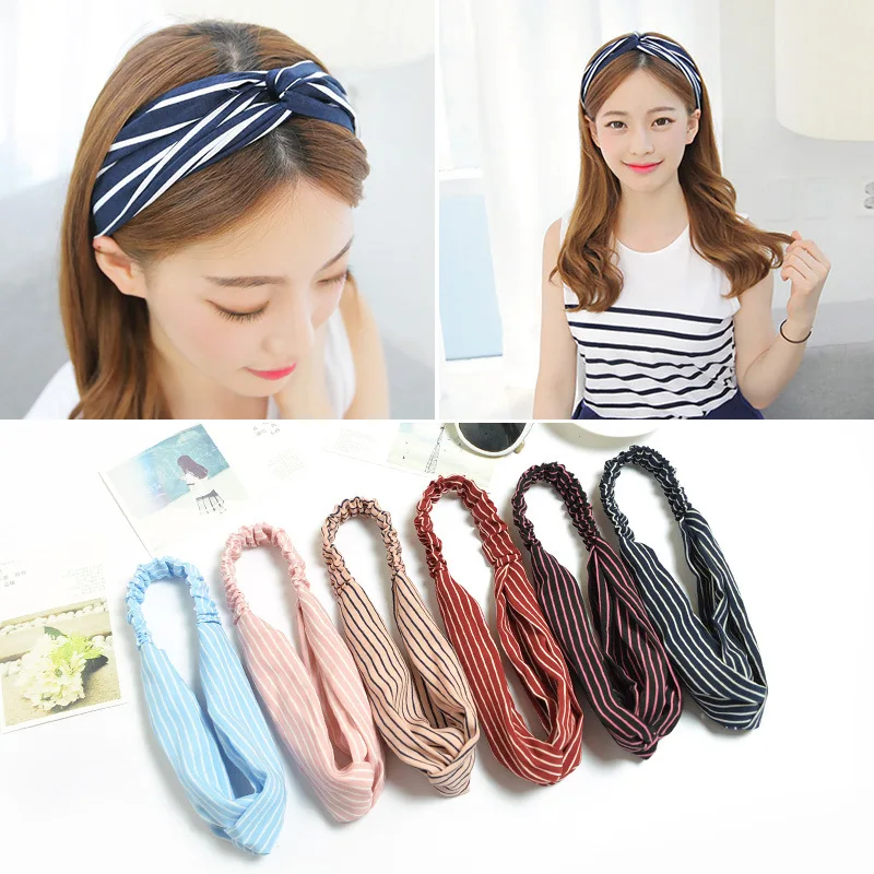 Fashion Stripe Cross Knot Headbands for Women Wash Face Elastic Hair Bands Head Wrap Head Band Headwear Girls Hair Accessories
Fashion Stripe Cross Knot Headbands for Women Wash Face Elastic Hair Bands Head Wrap Head Band Headwear Girls Hair Accessories