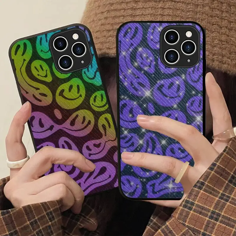 Cute Funny Trippy Smiley Face Phone Case Hard Leather Case for iPhone 11 12 13 Mini Pro Max 8 7 Plus SE 2020 X XR XS Coque
Cute Funny Trippy Smiley Face Phone Case Hard Leather Case for iPhone 11 12 13 Mini Pro Max 8 7 Plus SE 2020 X XR XS Coque