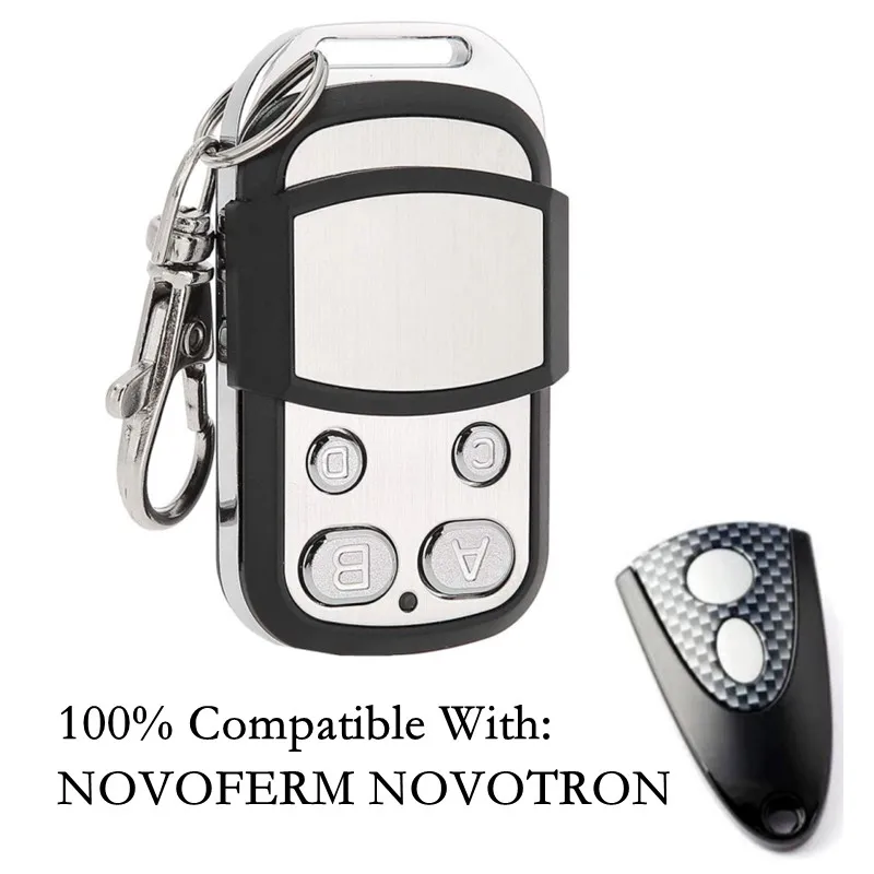 NOVOFERM 433.92 MHz Rolling Code Remote Control For NOVOFERM NOVOTRON 502 MAX43-2/504 MAX43-4/ MNHS433-02/MCHS43-2 Transmitter
NOVOFERM 433.92 MHz Rolling Code Remote Control For NOVOFERM NOVOTRON 502 MAX43-2/504 MAX43-4/ MNHS433-02/MCHS43-2 Transmitter