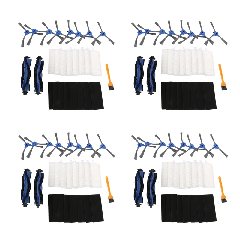 Kit For Eufy Robovac 11S, Robovac 30, Robovac 30C, Robovac 15C, 32X Cleaner Filters, 32X Side Brushes, 8X Rolling Brush
Kit For Eufy Robovac 11S, Robovac 30, Robovac 30C, Robovac 15C, 32X Cleaner Filters, 32X Side Brushes, 8X Rolling Brush
