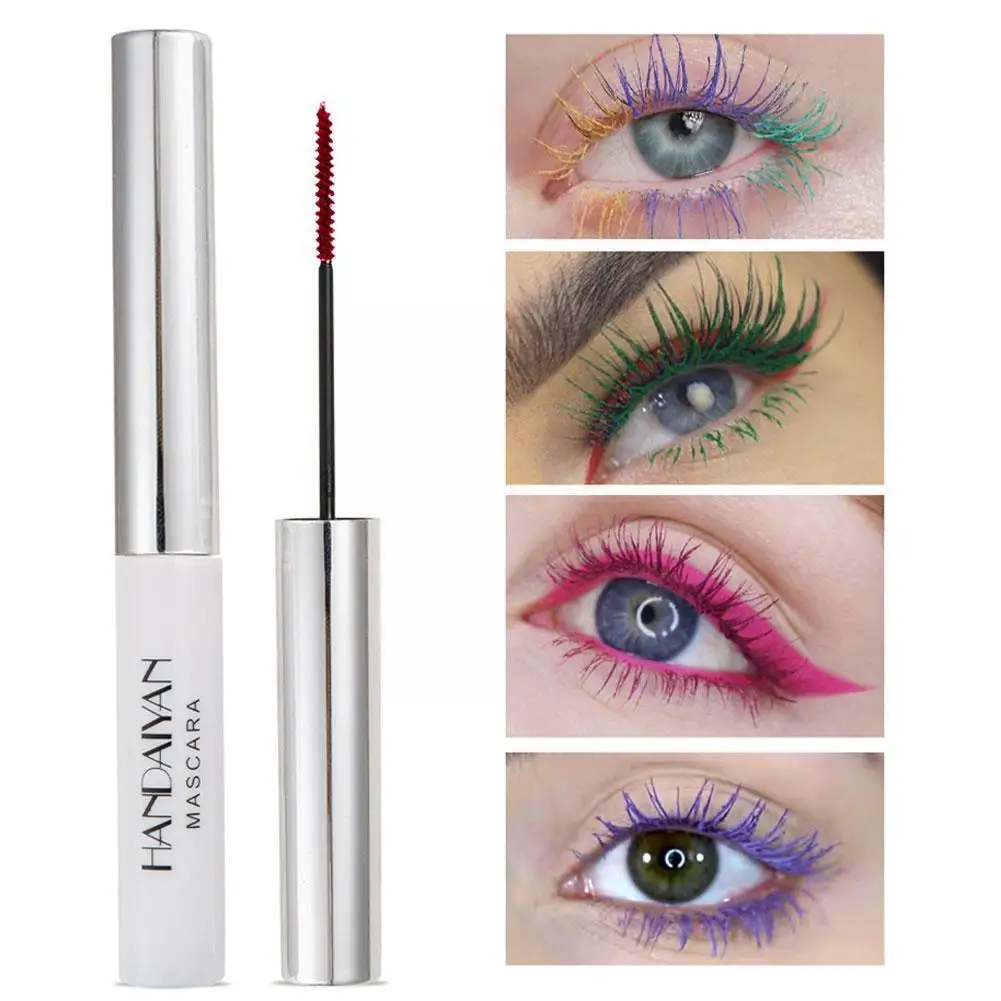 Colorful Eyelash Mascara 4D Silk Fiber Mascara Eye Waterproof Mascara Long Liquid Curling Lasting Lengthening Makeup Eyelas P9Q2
Colorful Eyelash Mascara 4D Silk Fiber Mascara Eye Waterproof Mascara Long Liquid Curling Lasting Lengthening Makeup Eyelas P9Q2
