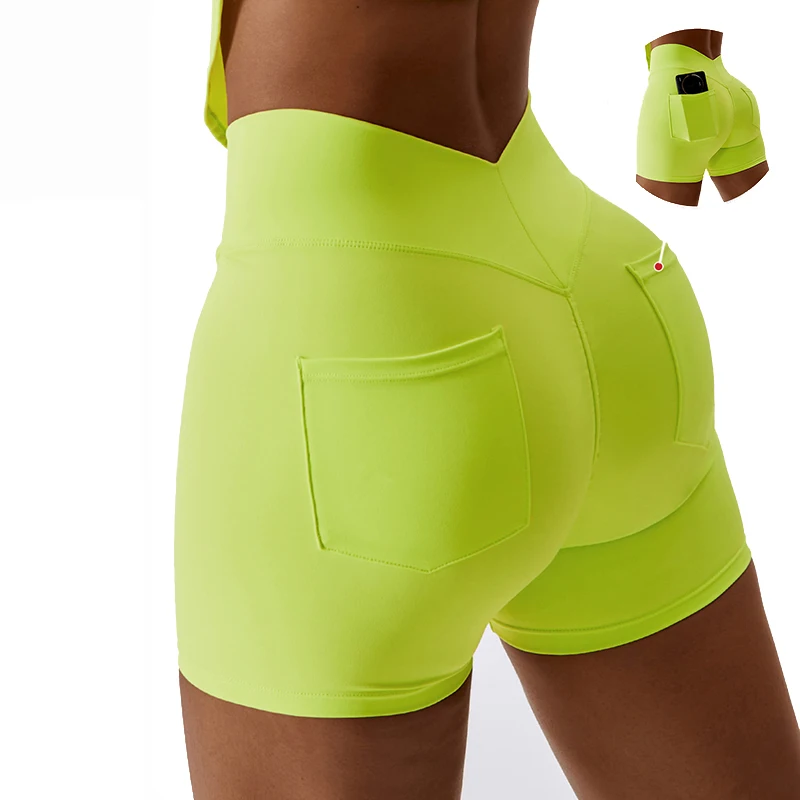 Summer Women Nude Casual Tight Shorts Hip Lifting Fitness Leggings Yoga Shorts Workwear Sports Shorts With Pockets
Summer Women Nude Casual Tight Shorts Hip Lifting Fitness Leggings Yoga Shorts Workwear Sports Shorts With Pockets