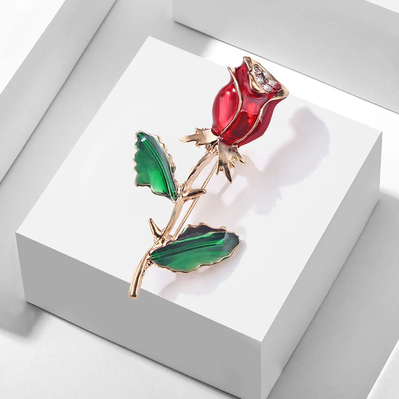 TULX Women Rose Flower Leaf Brooch Pin Blazer Suit Lapel Wedding Party Boutonniere Charm Brooch Jewelry Clothes Accessory
TULX Women Rose Flower Leaf Brooch Pin Blazer Suit Lapel Wedding Party Boutonniere Charm Brooch Jewelry Clothes Accessory
