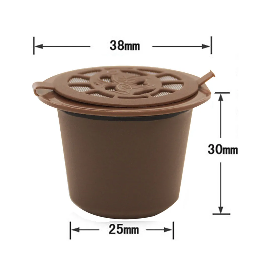 Filter Coffee Capsule Filter For Nespresso Reusable With Spoon Brush Capsule Coffee Practical Brand New Durable
Filter Coffee Capsule Filter For Nespresso Reusable With Spoon Brush Capsule Coffee Practical Brand New Durable