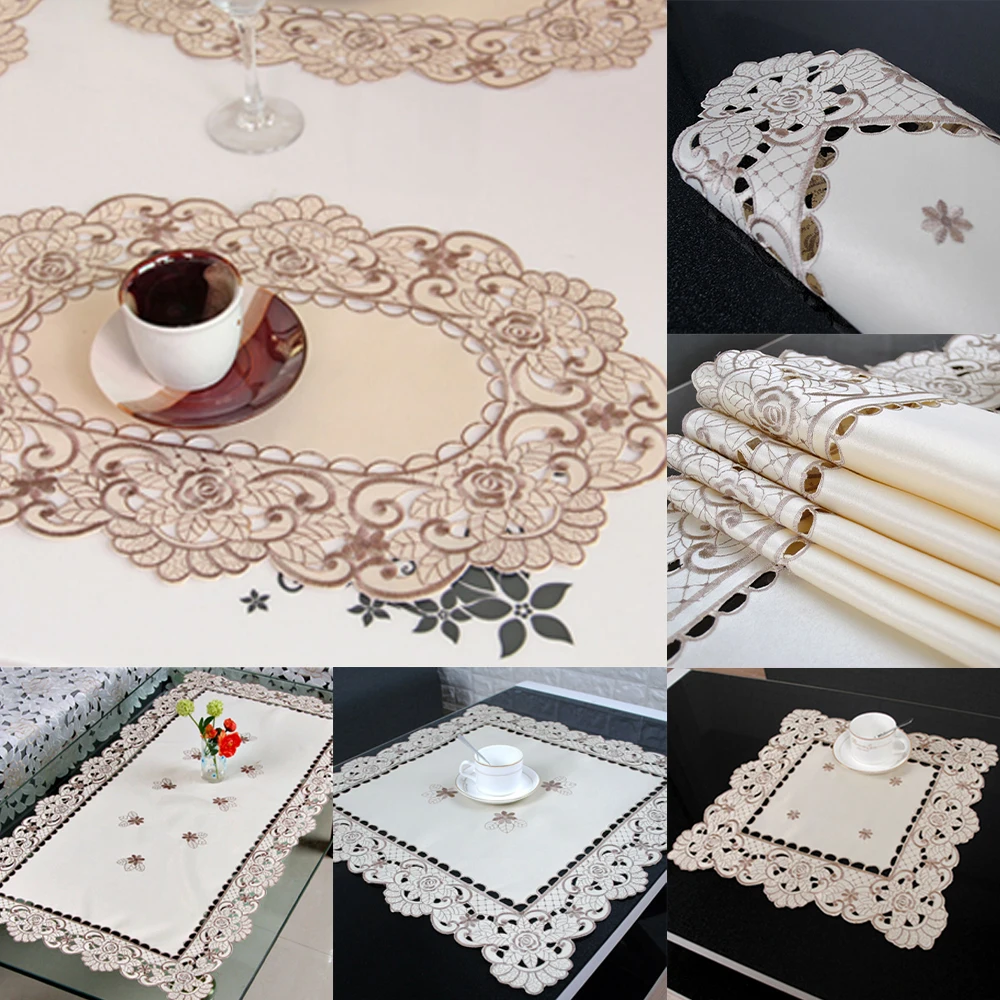 1PCS Square,Rectangle,Oval,Round Satin Fabric White Embroidered Lace Table Cloth Floral Tablecloth Wedding Party Satin Fabric
1PCS Square,Rectangle,Oval,Round Satin Fabric White Embroidered Lace Table Cloth Floral Tablecloth Wedding Party Satin Fabric