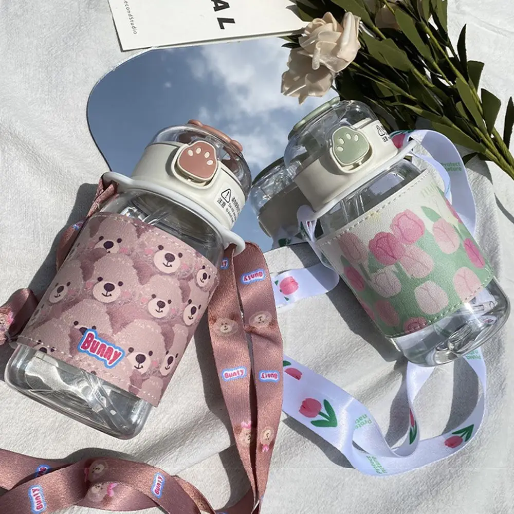 450ml Cute Transparent Portable Milk Juice with Straw Water Bottle Drinking Cup Plastic Bottle
450ml Cute Transparent Portable Milk Juice with Straw Water Bottle Drinking Cup Plastic Bottle