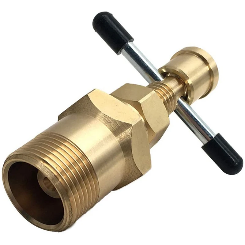 1 PCS Olive Remover Puller Tool 15Mm & 22Mm Solid Brass Copper Pipe Removal Gas Pipe Plumbing Remover Tool Universal
1 PCS Olive Remover Puller Tool 15Mm & 22Mm Solid Brass Copper Pipe Removal Gas Pipe Plumbing Remover Tool Universal