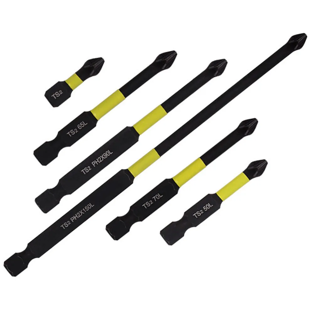 5pcs 25-150mm Magnetic Non-Slip Batch Head PH2 Cross Screwdriver Hex Shank Electric Screwdriver Set For Power Tool
5pcs 25-150mm Magnetic Non-Slip Batch Head PH2 Cross Screwdriver Hex Shank Electric Screwdriver Set For Power Tool