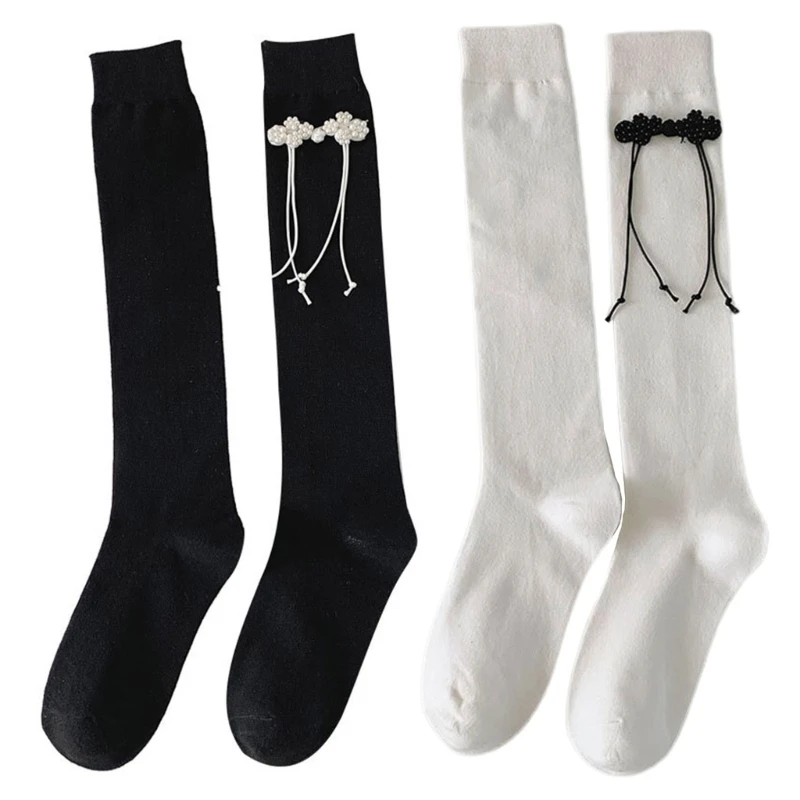 Womens Cotton Socks, Thin Comfort Breathable Dress Socks, Knee High Bowknot Socks for Business, Casual
Womens Cotton Socks, Thin Comfort Breathable Dress Socks, Knee High Bowknot Socks for Business, Casual
