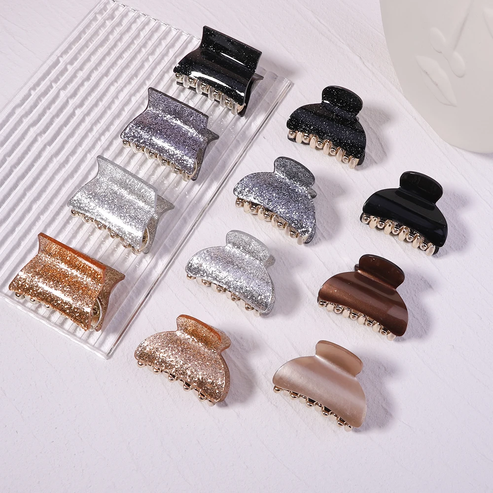 Chic Mini Hair Claw Crab Clamps Metal Acetate Hair Clip Leopard Hairpin Hair Crab for Women Girls Hair Accessories Wholesale
Chic Mini Hair Claw Crab Clamps Metal Acetate Hair Clip Leopard Hairpin Hair Crab for Women Girls Hair Accessories Wholesale