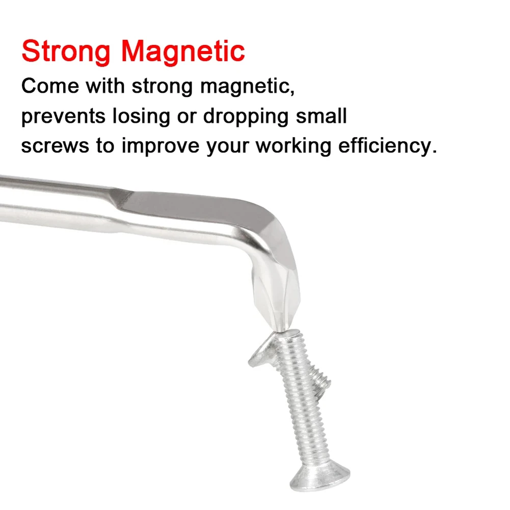 2pcs Z Type Offset Slotted Cross Screwdriver S2 Steel Magnetic Tip Double Head Screwdriver Turning Screwdrivers Car Repair Tool
2pcs Z Type Offset Slotted Cross Screwdriver S2 Steel Magnetic Tip Double Head Screwdriver Turning Screwdrivers Car Repair Tool