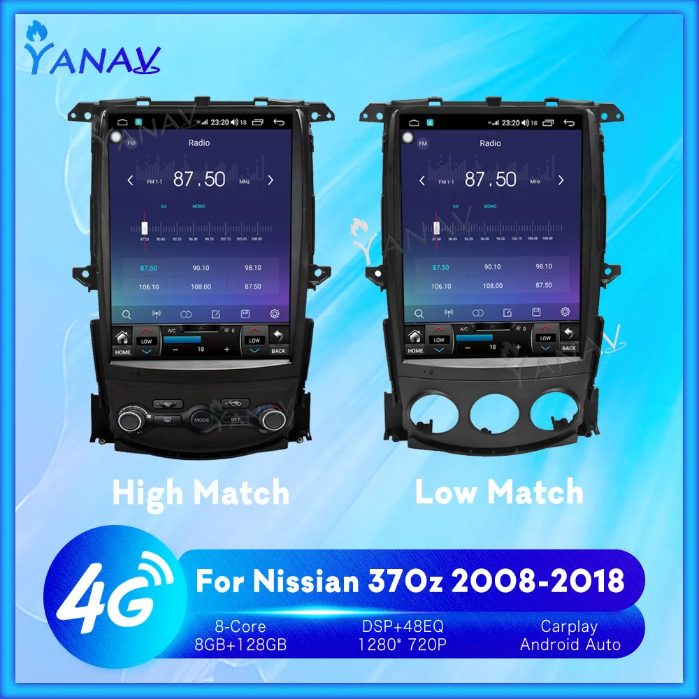 Android 11 6+128GB For Nissan 370z Fairlady Z 09-18 Head Unit Tape Car Radio Multimedia Player GPS Navigation Wireless Carplay
Android 11 6+128GB For Nissan 370z Fairlady Z 09-18 Head Unit Tape Car Radio Multimedia Player GPS Navigation Wireless Carplay