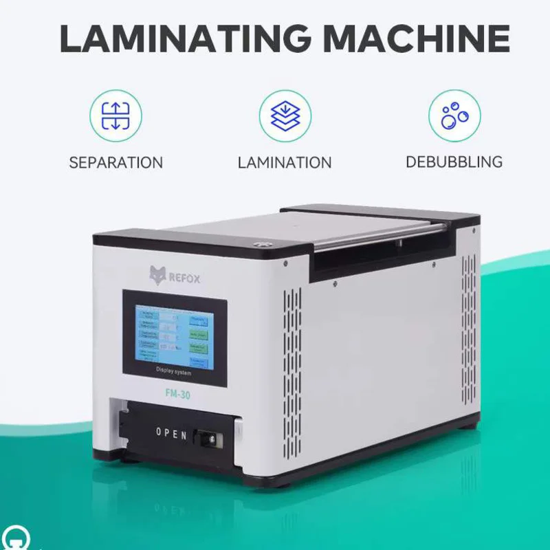 Refox FM30 Mini 3in1 Laminating Bubble Remover Machine Built in Air Compressor
Refox FM30 Mini 3in1 Laminating Bubble Remover Machine Built in Air Compressor
